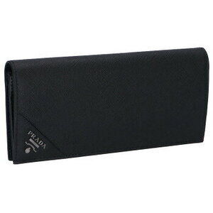 Prada Calfskin Bi fold Long Wallet